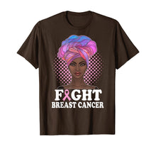 Load image into Gallery viewer, Fight Breast Cancer Awareness Shirts Black Women Shirt Gifts T-Shirt 60959