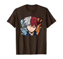 Load image into Gallery viewer, Funny shirts V-neck Tank top Hoodie sweatshirt usa uk au ca gifts for My Hero Classic Anime Academia Todoroki T-Shirt 285654