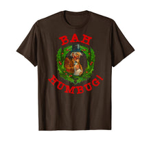 Load image into Gallery viewer, Funny shirts V-neck Tank top Hoodie sweatshirt usa uk au ca gifts for Ugly Christmas Party Scrooge Bah Humbug Christmas Wreath T-Shirt 985621
