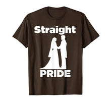 Load image into Gallery viewer, Funny shirts V-neck Tank top Hoodie sweatshirt usa uk au ca gifts for Straight Pride T-Shirt - Funny not gay tee shirt 2500041