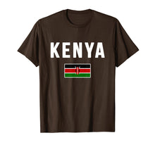 Load image into Gallery viewer, Funny shirts V-neck Tank top Hoodie sweatshirt usa uk au ca gifts for Kenyan Flag T-shirt Kenya Souvenir Gift 368149
