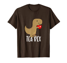 Load image into Gallery viewer, Funny shirts V-neck Tank top Hoodie sweatshirt usa uk au ca gifts for Tea Rex T-Shirt Tshirt Funny Cute Tyrannosaurus Dino Tee 1288330
