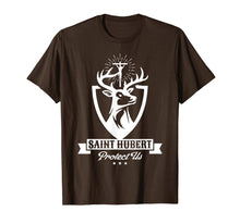 Load image into Gallery viewer, Funny shirts V-neck Tank top Hoodie sweatshirt usa uk au ca gifts for St. Hubert Hubertus Patron Saint of Hunters Stag T-Shirt 1542437