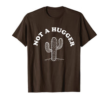 Load image into Gallery viewer, not a hugger cactus tshirt