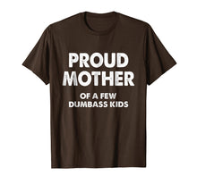 Load image into Gallery viewer, Womens Proud Mother Of A Few Dumbass Kids T-Shirt
