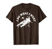 Load image into Gallery viewer, Funny shirts V-neck Tank top Hoodie sweatshirt usa uk au ca gifts for I Do What I Want Cat T-Shirt 792069
