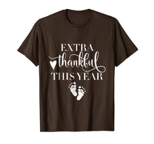 Load image into Gallery viewer, Funny shirts V-neck Tank top Hoodie sweatshirt usa uk au ca gifts for Extra Thankful This Year Love Funny Turkey Pregnancy T shirt 2105603