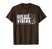 Load image into Gallery viewer, Funny shirts V-neck Tank top Hoodie sweatshirt usa uk au ca gifts for Dance With Techno Viking T-shirt 3277007