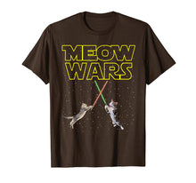 Load image into Gallery viewer, Meow Wars Cat Shirt Funny Gifts For Cats Lovers T-Shirts