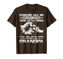Load image into Gallery viewer, Funny shirts V-neck Tank top Hoodie sweatshirt usa uk au ca gifts for Someone Has Me Wrapped Around Their Little Finger T-Shirt 725318