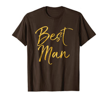Load image into Gallery viewer, Funny shirts V-neck Tank top Hoodie sweatshirt usa uk au ca gifts for Best Man Shirt Cute Gold Bridal Party Gift Groomsman Shirt 791810