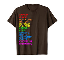 Load image into Gallery viewer, Science Is Real LGBT Shirt I Black Lives Matter Human Rights 366738