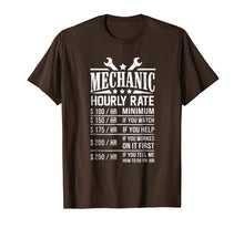 Load image into Gallery viewer, Funny Auto Mechanic Hourly Rate - Best Gift Idea T-Shirt
