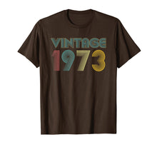 Load image into Gallery viewer, 46th Birthday Gift Vintage 1973 T-Shirt Classic Men Women