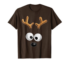 Load image into Gallery viewer, Funny shirts V-neck Tank top Hoodie sweatshirt usa uk au ca gifts for Matching Family Christmas Reindeer Face Shirt for Kids 957407