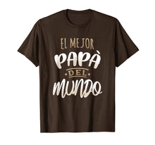 Load image into Gallery viewer, Funny shirts V-neck Tank top Hoodie sweatshirt usa uk au ca gifts for El Mejor Papa Del Mundo Camisa Dia del Padre Ropa 2044261