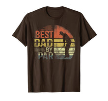 Load image into Gallery viewer, Mens Best Dad By Par Daddy Father's Day Gifts Golf Lover Golfer T-Shirt 72008