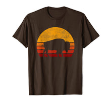 Load image into Gallery viewer, Retro Buffalo Bison 70s 80s Style Sunset Vintage Shirt