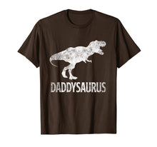Load image into Gallery viewer, Daddysaurus Shirt Daddy Dinosaur Fathers Day Gifts Men Dad 425213