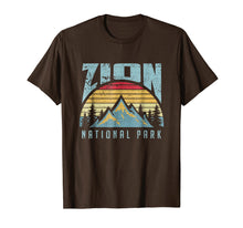 Load image into Gallery viewer, Mt Zion National Park Utah Retro T Shirt