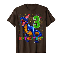 Load image into Gallery viewer, Funny shirts V-neck Tank top Hoodie sweatshirt usa uk au ca gifts for Boys Rawr I'm 3 3rd Birthday Dinosaur Shirts Dinosaur Gift 1564513