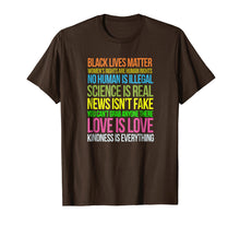Load image into Gallery viewer, Funny shirts V-neck Tank top Hoodie sweatshirt usa uk au ca gifts for Kindness Is Everything Black Lives Love Is Love TShirt 754024