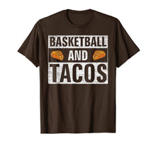 Load image into Gallery viewer, Vintage Basketball and Tacos T-Shirt Funny Sports Cool Gift 1117254