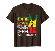 Load image into Gallery viewer, Funny shirts V-neck Tank top Hoodie sweatshirt usa uk au ca gifts for Jamaica One Love Reggae Caribbean Music Pride Flag T-shirt 191988
