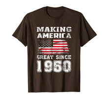 Load image into Gallery viewer, Funny shirts V-neck Tank top Hoodie sweatshirt usa uk au ca gifts for Making America Great Since 1950 69th Birthday Gifts T-Shirt 1393878