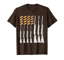Load image into Gallery viewer, Funny shirts V-neck Tank top Hoodie sweatshirt usa uk au ca gifts for TRAP SHOOTING CLAY PIGEON AMERICAN FLAG DISTRESSED T-SHIRT 1199377