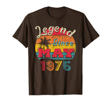 Load image into Gallery viewer, Funny shirts V-neck Tank top Hoodie sweatshirt usa uk au ca gifts for Legend Since May 1975 44th Birthday Gifts Vintage T Shirt 2916956