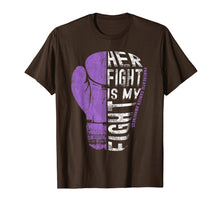 Load image into Gallery viewer, Funny shirts V-neck Tank top Hoodie sweatshirt usa uk au ca gifts for Pancreatic Cancer Awareness Shirt Her Fight Is My Fight 2755115