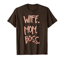 Load image into Gallery viewer, Funny shirts V-neck Tank top Hoodie sweatshirt usa uk au ca gifts for Wife Mom Boss Rose Gold Glittery Shirt 779410