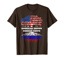 Load image into Gallery viewer, Funny shirts V-neck Tank top Hoodie sweatshirt usa uk au ca gifts for Russia Roots US Flag Gift Souvenir T-Shirt 1711135