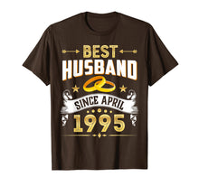 Load image into Gallery viewer, Funny shirts V-neck Tank top Hoodie sweatshirt usa uk au ca gifts for Mens 24th Wedding Anniversary Gifts Best Husband Since 1995 Shirt 4810926