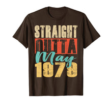 Load image into Gallery viewer, Funny shirts V-neck Tank top Hoodie sweatshirt usa uk au ca gifts for Straight Outta MAY 1979 40th Awesome Birthday T-Shirt Gifts 1737516