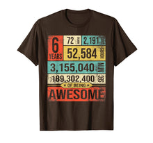 Load image into Gallery viewer, Funny shirts V-neck Tank top Hoodie sweatshirt usa uk au ca gifts for 6 Years Of Being Awesome Birthday Born in 2013 T-Shirt Gifts 3055603