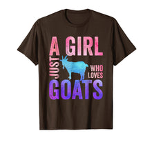 Load image into Gallery viewer, Funny shirts V-neck Tank top Hoodie sweatshirt usa uk au ca gifts for Just A Girl Who Loves Goats T-Shirt Goat Watercolor Gifts 2668195