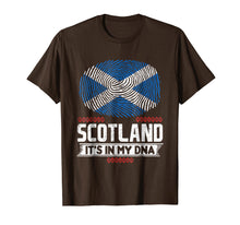 Load image into Gallery viewer, Funny shirts V-neck Tank top Hoodie sweatshirt usa uk au ca gifts for Scotland IT'S IN MY DNA Scottish Flag T-Shirt 706240