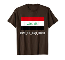 Load image into Gallery viewer, Support the protesters in Iraq Save the Iraqi People T-Shirt