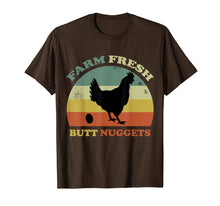 Load image into Gallery viewer, Vintage Farm Fresh Butt Nuggets Funny Chickens Eggs Gifts T-Shirt