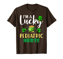 Load image into Gallery viewer, St Patrick's Day Gifts I'm A Lucky Pediatric nurse T-Shirt-1767166