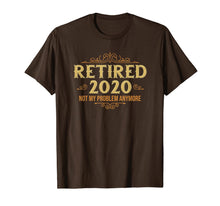Load image into Gallery viewer, Retired 2020, Retirement Gifts For Men & Women, Funny T-Shirt-71812
