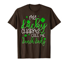 Load image into Gallery viewer, My Lucky Charms Call Me Lunch Lady St Patrick's Day Gifts T-Shirt-663158