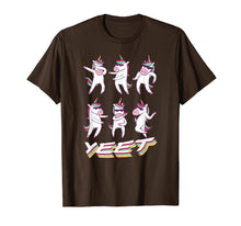 Load image into Gallery viewer, Unicorn Dancing Celebration Yeet Meme T-Shirt