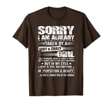Load image into Gallery viewer, Mens Sorry I Am Already Taken By A Sexy And Crazy Girl Gift T-Shirt-1744924