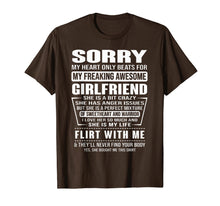 Load image into Gallery viewer, Sorry My Heart Only Beats for My Freaking Awesome Girlfriend T-Shirt-271491