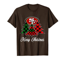 Load image into Gallery viewer, Funny shirts V-neck Tank top Hoodie sweatshirt usa uk au ca gifts for Merry Christmas Tree Football Team SanFrancisco-49er Fan T-Shirt 289708