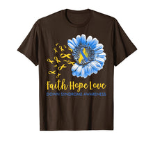 Load image into Gallery viewer, Faith Hope Love Tshirt Down syndrome Awareness Gifts TShirt827270