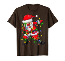 Load image into Gallery viewer, Dabbing Santa Shirt for Boys Girls Christmas Tree Lights T-Shirt-250715